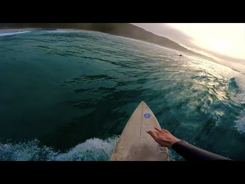 EARLY MORNING GLASS OFF! Perfect Pumping Waves (POV SURF)