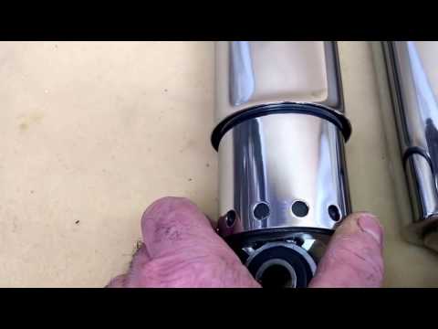Harley Davidson FX LL. chrome full covers shocks Ultima also for XL FXR Dyna www.customcruisers.com