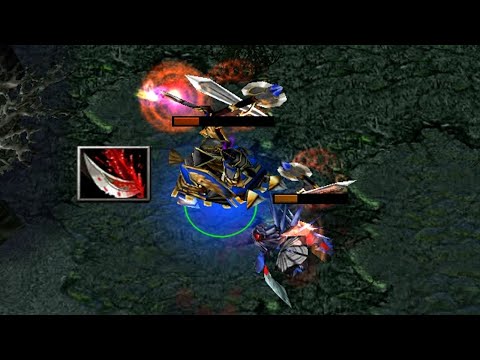 DOTA LEGION COMMANDER vs SLARK: DESOLATOR = 3 HITS 1 KILL