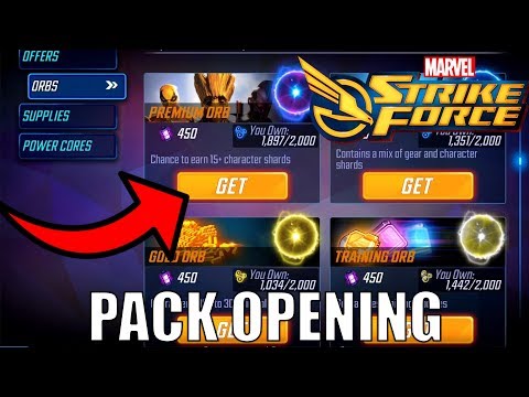 Massive Premium Orb Opening - Should You Spend Money On This Game ? - Marvel Strike Force