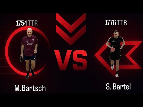 Bezirksliga MD/ Altmark🏓| M.Bartsch (1754TTR) : S.Bartel (1776TTR)