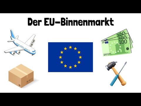 EU Binnenmarkt - Die vier Freiheiten des europäischen Binnenmarktes - einfach erklärt