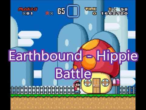 SMW Custom Music - Track -290 (Earthbound - Hippie Battle)