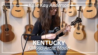 Video thumbnail for Kentucky KM650 Artist F Model Mandolin Sunburst played by Kylie Kay Anderson | Demo by TFOA Demos