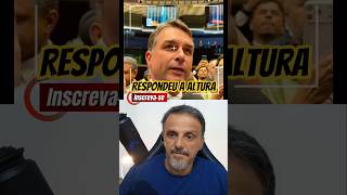FLÁVIO BOLSONARO RESPONDE  SENADORA A ALTURA