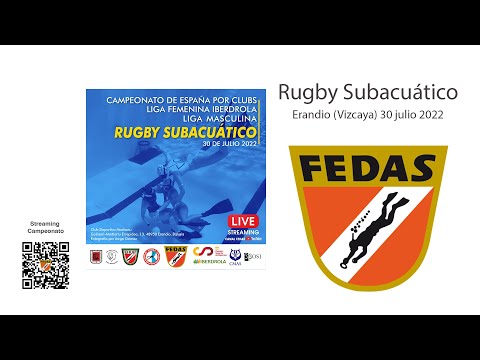 [1/1] Campeonato de España de Rugby Subacuático por Clubes 2022. Liga Femenina Iberdrola y masculina