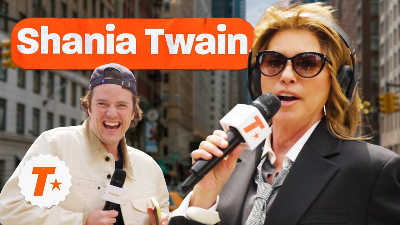 Testing Shania Twain's Music Knowledge | Track Star* - YouTube