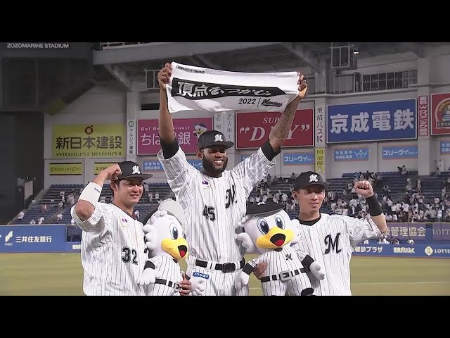 マリーンズ・高部瑛斗選手・ゲレーロ投手・佐藤都志也選手ヒーローインタビュー 7月1日 千葉ロッテマリーンズ 対 東北楽天ゴールデンイーグルス