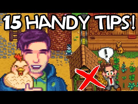 15 Super HANDY Things To Always Do FIRST in Stardew Valley 1.5! (GUIDE)