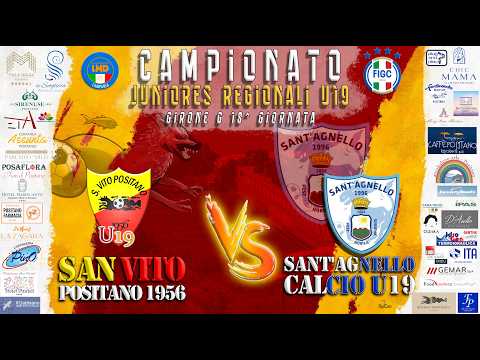 18' Juniores Reg. U19 - San Vito Positano 1956 vs Sant'Agnello 02-03-2026 ore 15.30