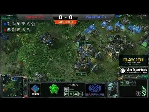 MaNa (P) vs Naama (T) Game 1 Grand Finals - DreamHack SteelSeries Starcraft 2 Tournament