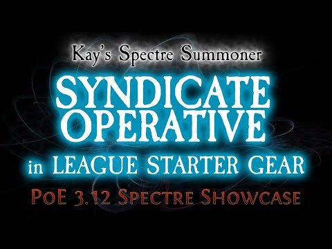 PoE 3.12 - Syndicate Operative vs Minotaur in League Starter Gear  |  Kay's Spectre Summoner