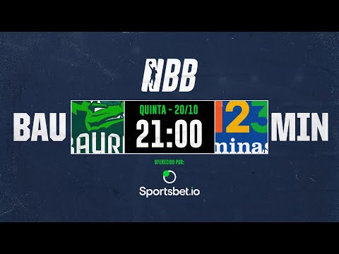 🐲 Bauru X 123 Minas ⚡ | NBB15 | 20/10/2022