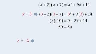 GMAT Lesson -  Introduction to Algebra