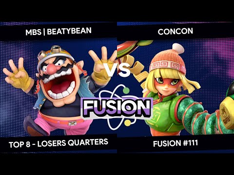 Fusion #111 - BeatyBean (Wario) vs ConCon (Min Min) - Top 8 - Losers Quarters