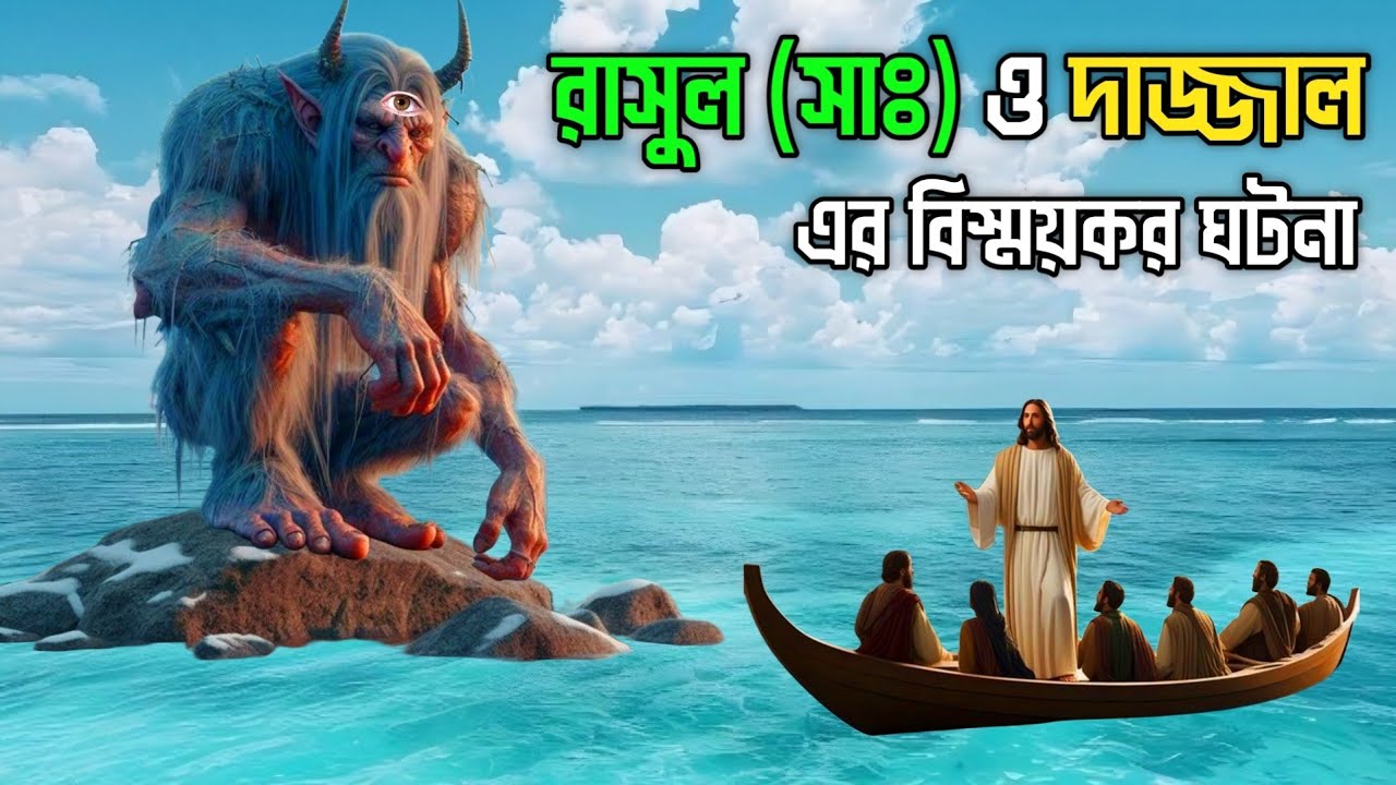 যে সাহাবীর সাথে দেখা হয়েছিলো দাজ্জালের || Dajjal | Day Of Judgment || Islamic Video || Islamic Story