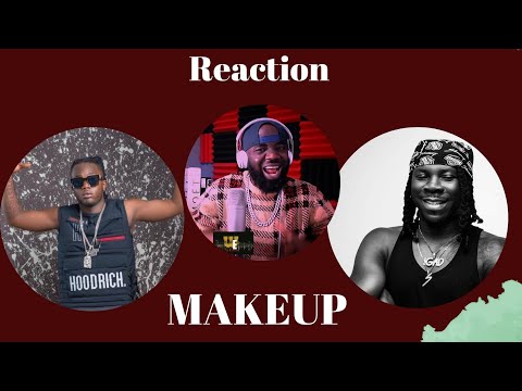 Kahpun ft Stonebwoy - Makeup (official video) reaction video!!
