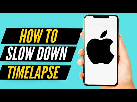 YouTube video about: How to slow down a time lapse iphone?