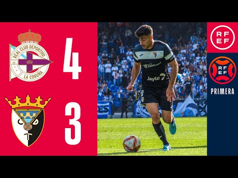 RESUMEN | RC Deportivo 4-3 CD Tudelano | PrimeraRFEF | Jornada 36 | Grupo 1