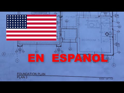 LEER/ FOUNDATION -PLAN /CON SYMBOLS Y  LEGEND/PLANO DE CIMENTACION /HOW TO READ FOUNDATION -DRAWINGS