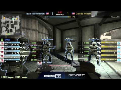 Cloud9 vs. iBUYPOWER - ESEA-Invite Season 17 - de_dust2