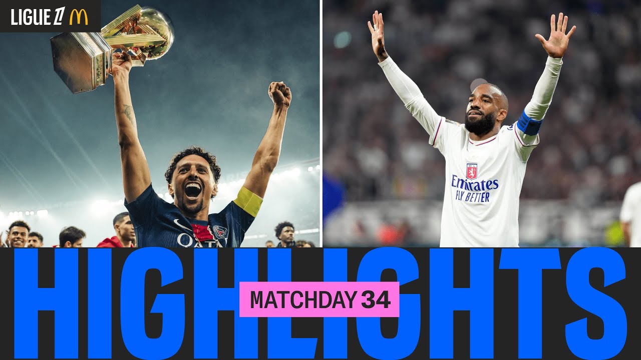 Highlights Week 34 - Ligue 1 McDonald's 24/25
