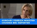 Response to "Hungarian Foreign Minister DEMOLISHES triggered BBC reporter calling for open borders in Europe"