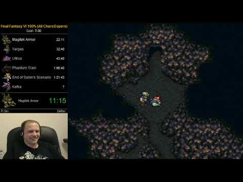 Final Fantasy VI Speedrun (Glitchless 100%) - 7:11:16 (from 2013)