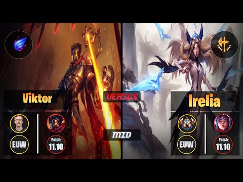 MagiFelix VIKTOR (Mid) [Phase Rush] VS IRELIA - Challenger EUW Patch 11.10