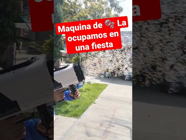 Vídeo relacionado con Máquina de Burbujas, Theefun 500ml Maquina de Burbujas para Niños Automático Portátil Máquina de Burbujas 1500+ Burbujas por Minuto para Niños Boda Cumpleaños Fiestas