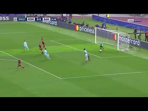 AS ROME 3 0 BARCELONE   1 4 de finale retour Ligue des Champions   2017 2018  BEINSPORTS