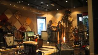 CONGO NATTY AND MARQUE GILMORE FREESTYLE @ RED BULL STUDIOS