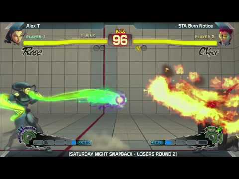 SSF4 Alex T vs STA Burn Notice |Saturday Night Snapback 5.5