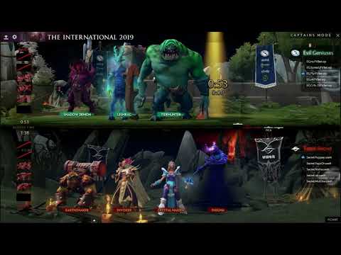 Team Secret vs Evil Geniuses match 2 TOP 9-12th TI9 Dota2 reply