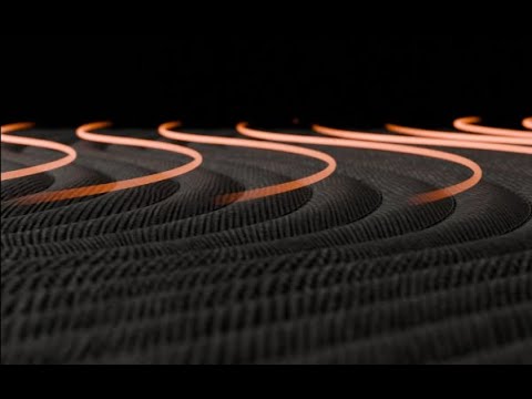 Emma Black Mattress | Unique X-Wave Pattern Design 🛏️