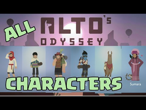 All Characters Gameplay in Alto's Odyssey | My Favourite One ???