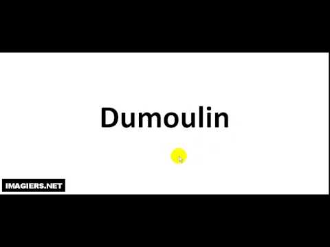 Pronuncia Francese per Italiani # Dumoulin avi
