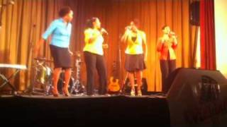 Refining Faith sings at Everyday Radio Benefit Concert