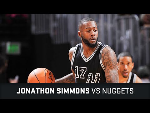 Jonathon Simmons Highlights: 15 PTS vs Nuggets (08.04.2016)
