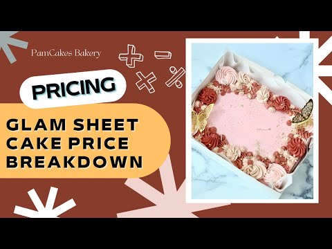 Glam Sheet Cake Price Breakdown