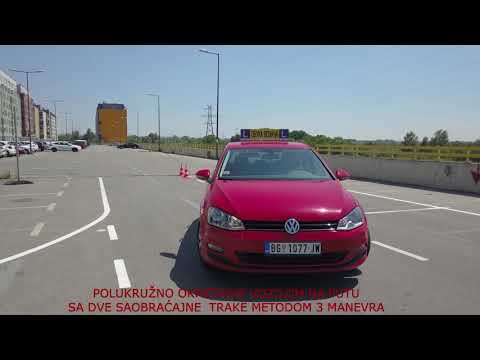 Auto skola Pravo - B kategorija - Poligon