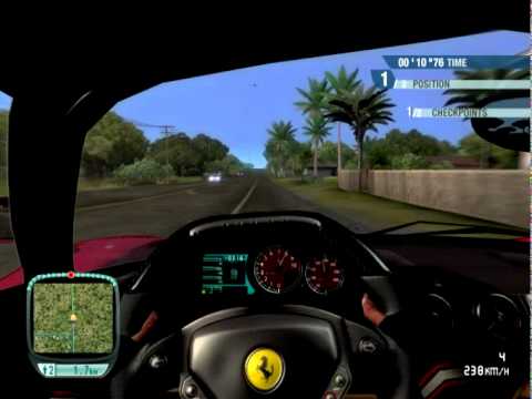 Test Drive Unlimited   Ferrari Enzo vs Mclaren F1