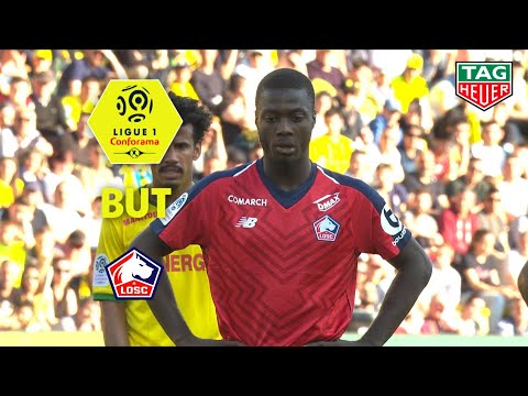 But Nicolas PEPE (68' pen) / FC Nantes - LOSC (2-3)  (FCN-LOSC)/ 2018-19