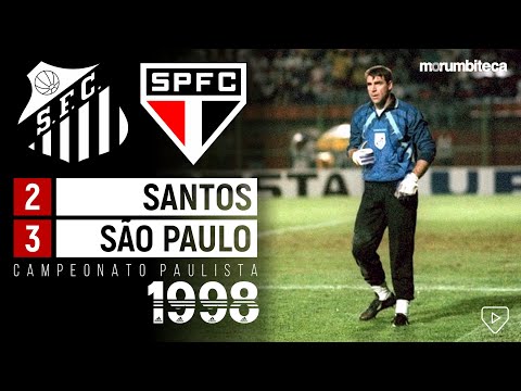 Santos 2x3 São Paulo - 1998 - THE NIGHT THAT ZETTI SUFFERED AT THE HANDS OF SÃO PAULO!