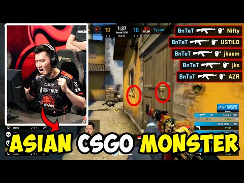ASIAN CS:GO MONSTER! | Best of BnTeT