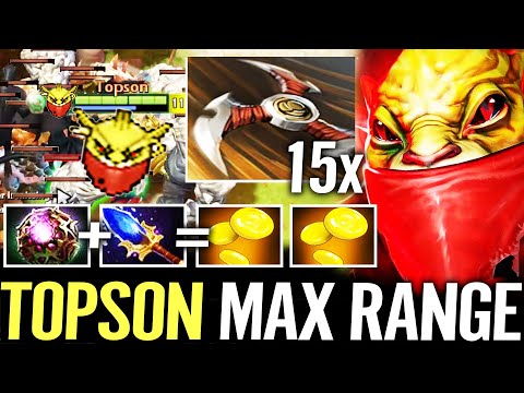 🔥 TOPSON Bounty Hunter MID 15x Jinada — Aghanim + Octarine Max 925 Range Gold Stolen Dota 2 Pro