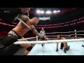 Roman Reigns vs. Randy Orton & Seth Rollins – 2-on-1 Handicap Match: Raw, March 9, 2015