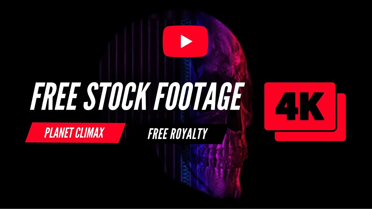 2 Hours of Rotating Skull 3D DJ Visual | Animation Background Free Copyright Footage | DJ Visuals