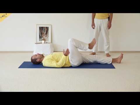 Schlafstellung des Yogi - Yoga Nidrasana - 84 Hauptasanas - Teil 31