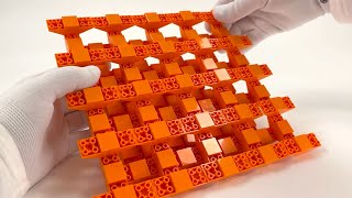 How big can an inverted LEGO pyramid get?